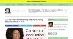 Desktop Screenshot of napturallycurly.com